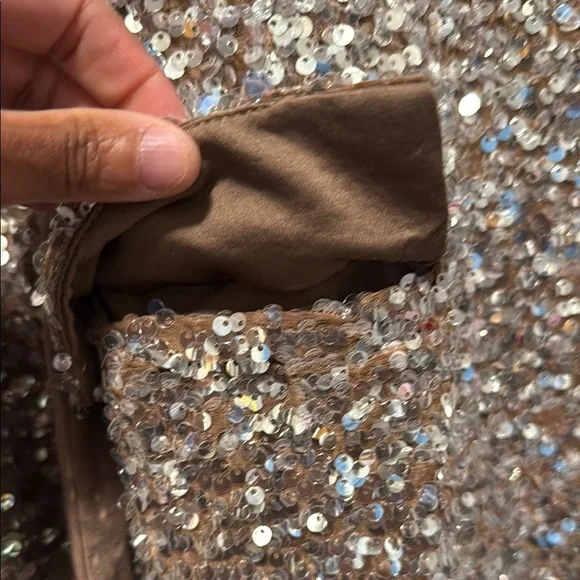 JLUXLABEL Glittering Sequin Jacket - Picture 4 of 7